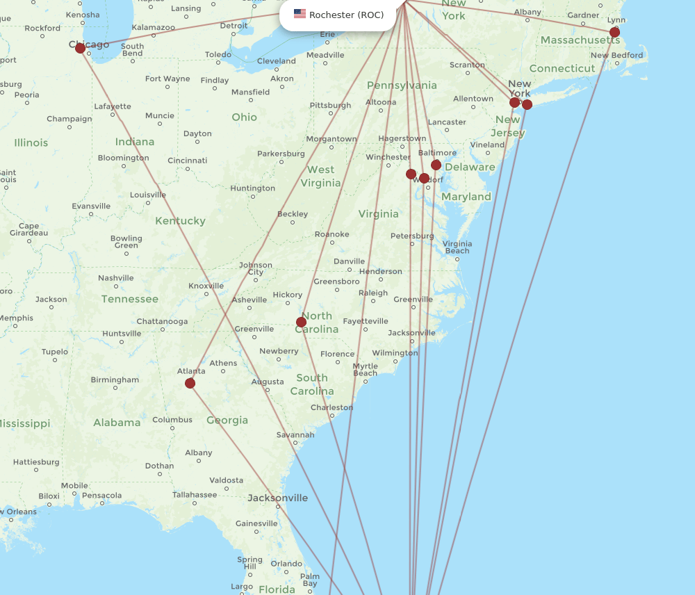ROC-NAS flight routes