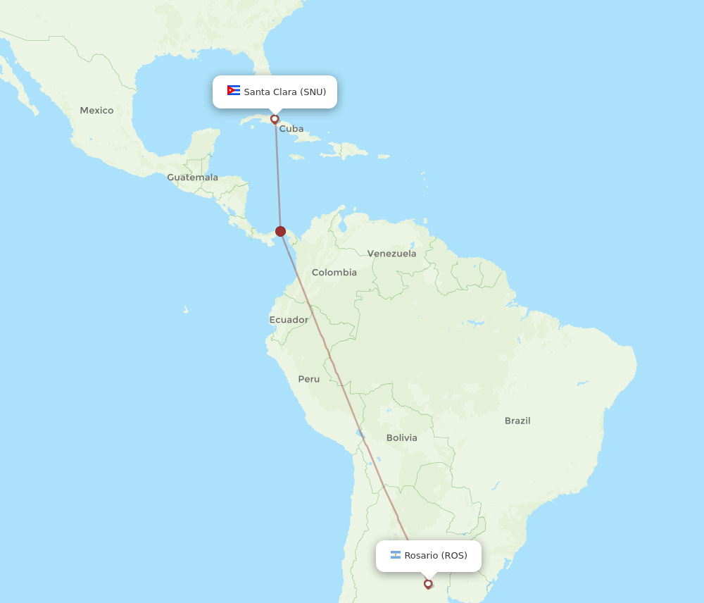 ROS-SNU flight routes