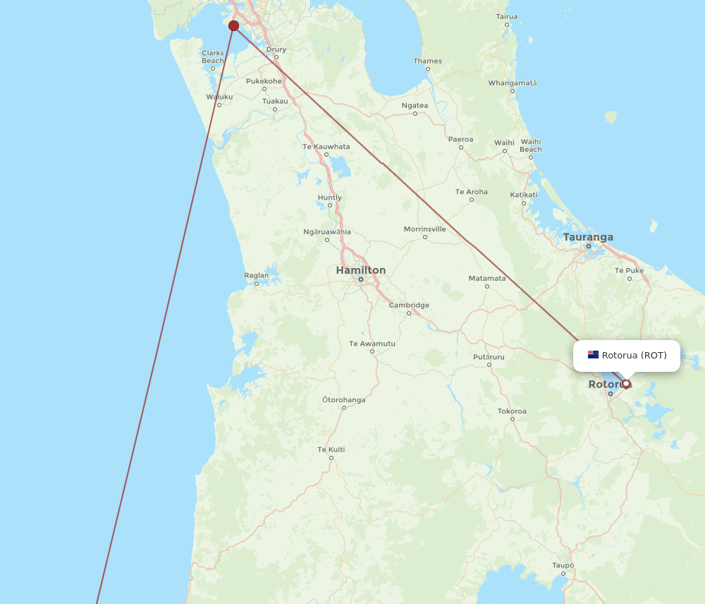 ROT-NPL flight routes