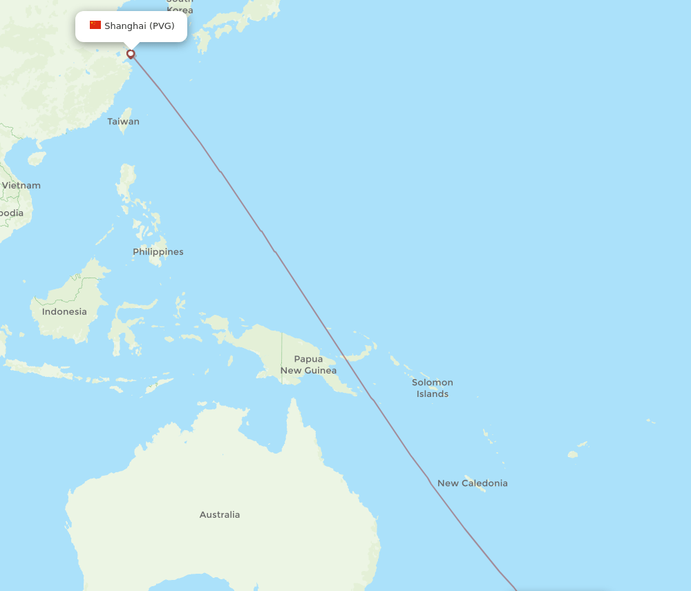 ROT-PVG flight routes
