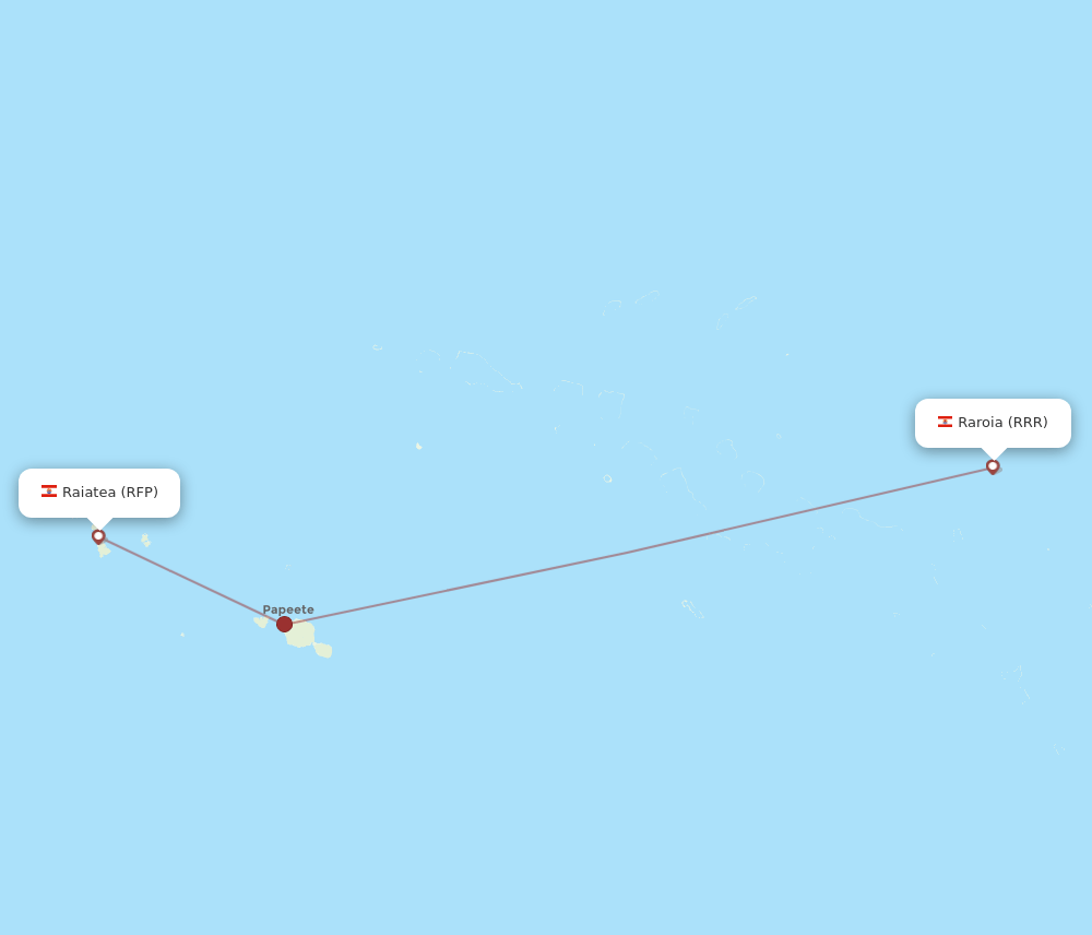 RRR-RFP flight routes