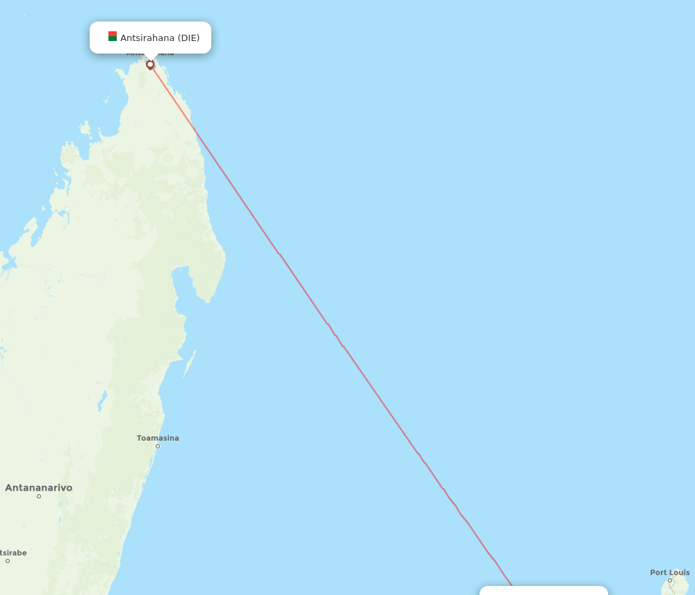 RUN-DIE flight routes