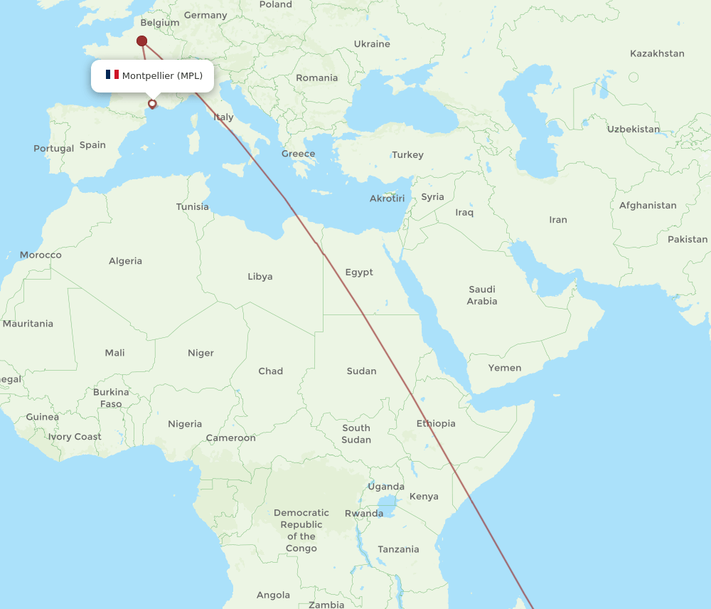 RUN-MPL flight routes