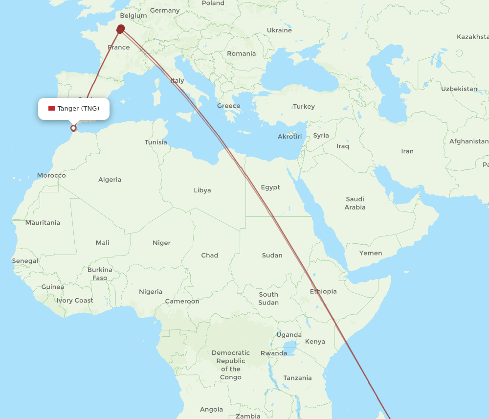 RUN-TNG flight routes
