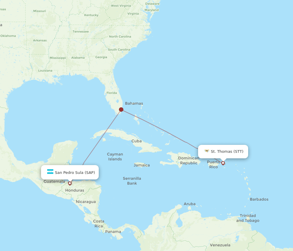 SAP-STT flight routes