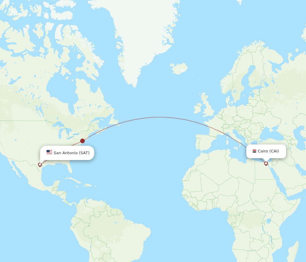 SAT-CAI flight routes