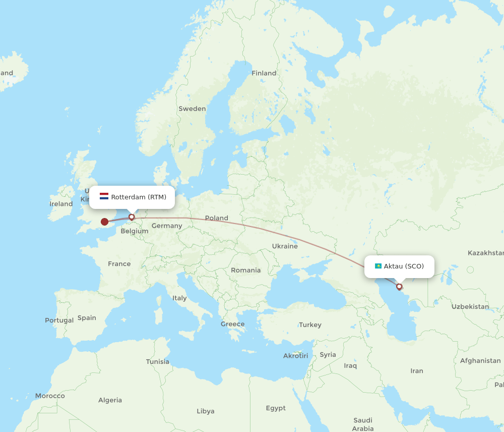 SCO-RTM flight routes