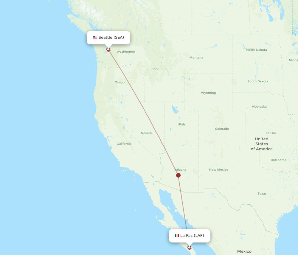 SEA-LAP flight routes