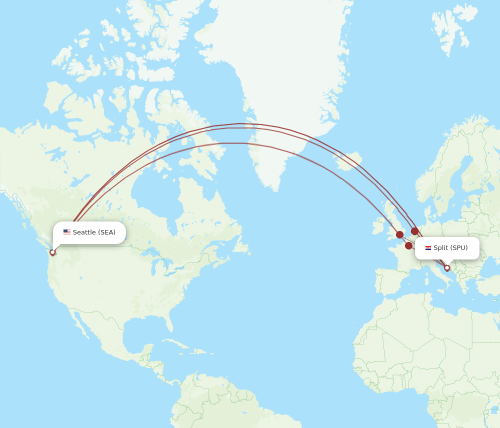 SEA-SPU flight routes