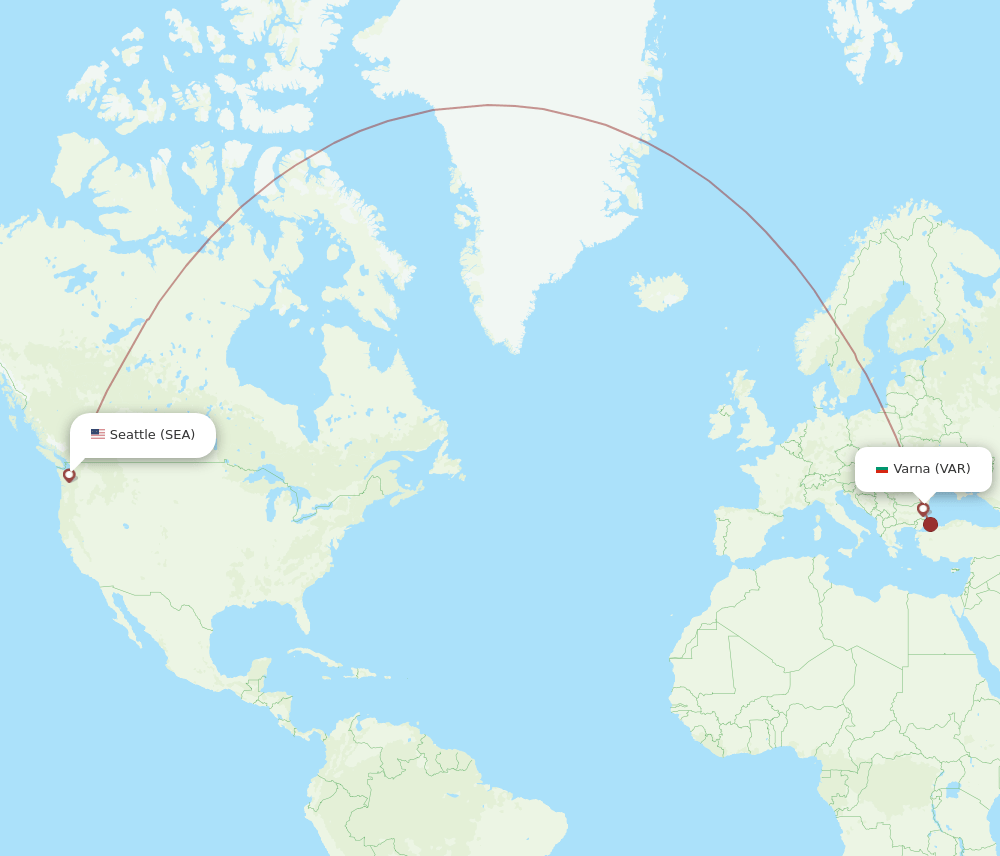 SEA-VAR flight routes