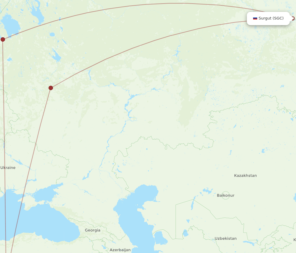 SGC-AYT flight routes