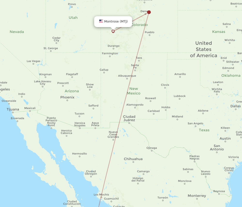 SJD-MTJ flight routes