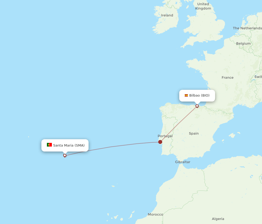 SMA-BIO flight routes