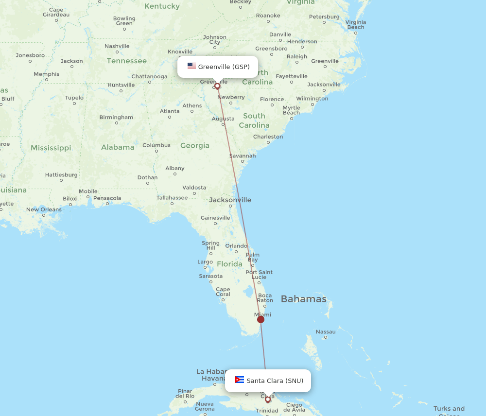 SNU-GSP flight routes