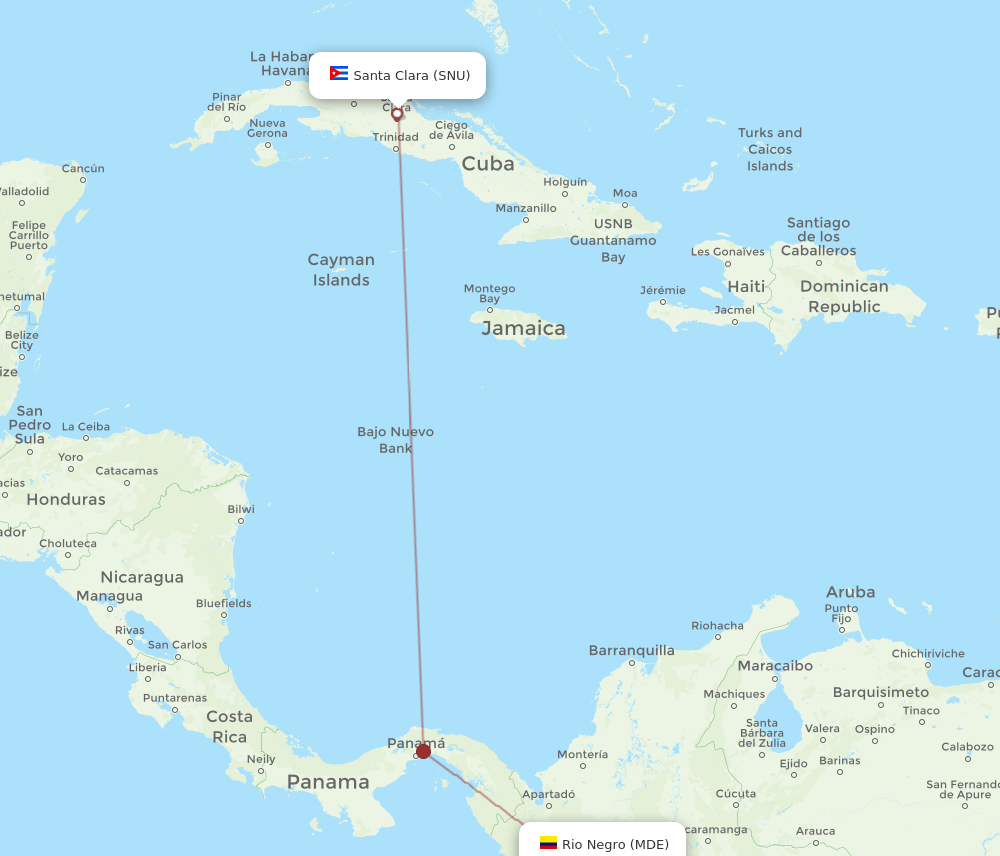 SNU-MDE flight routes