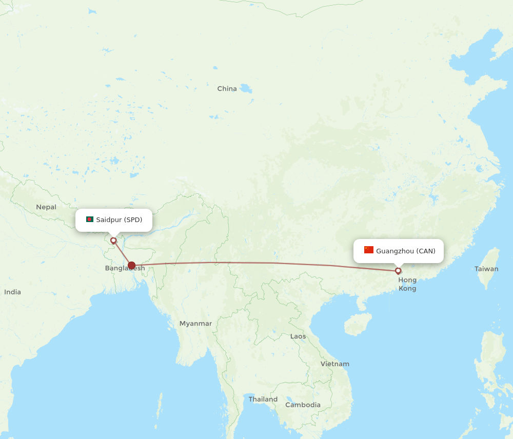 SPD-CAN flight routes