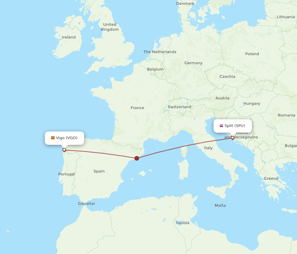 SPU-VGO flight routes
