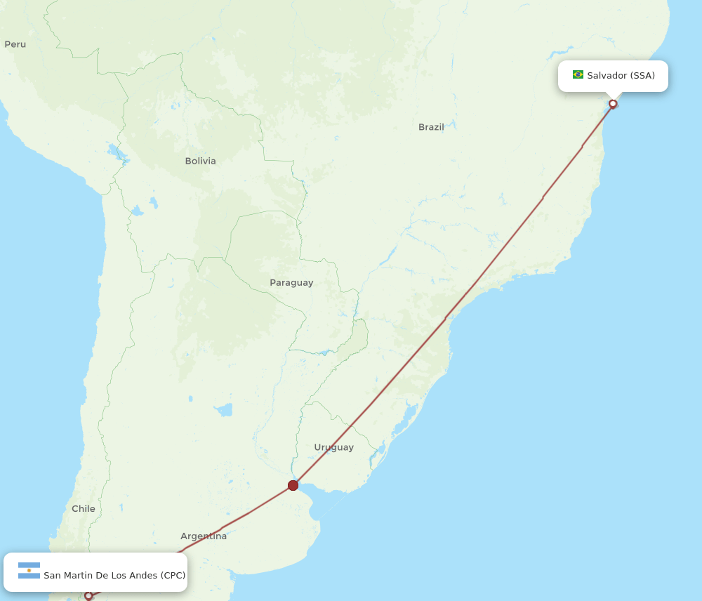 SSA-CPC flight routes
