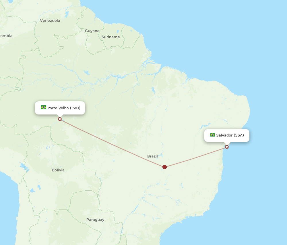 SSA-PVH flight routes