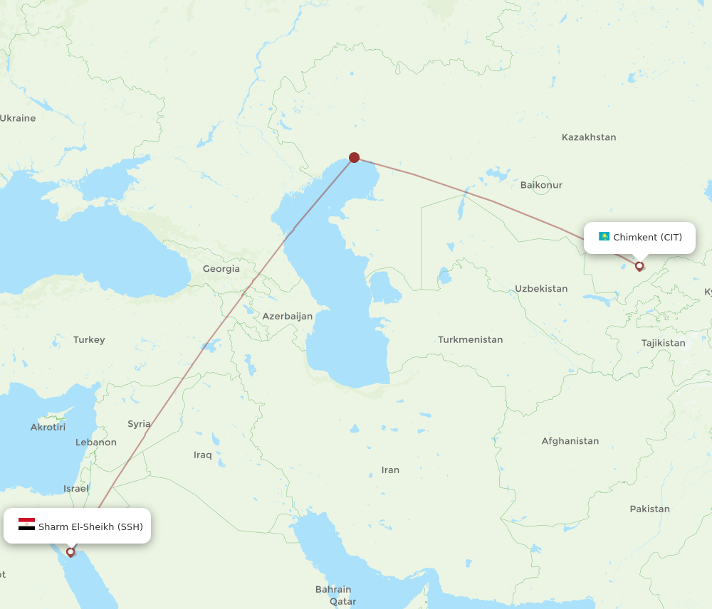SSH-CIT flight routes