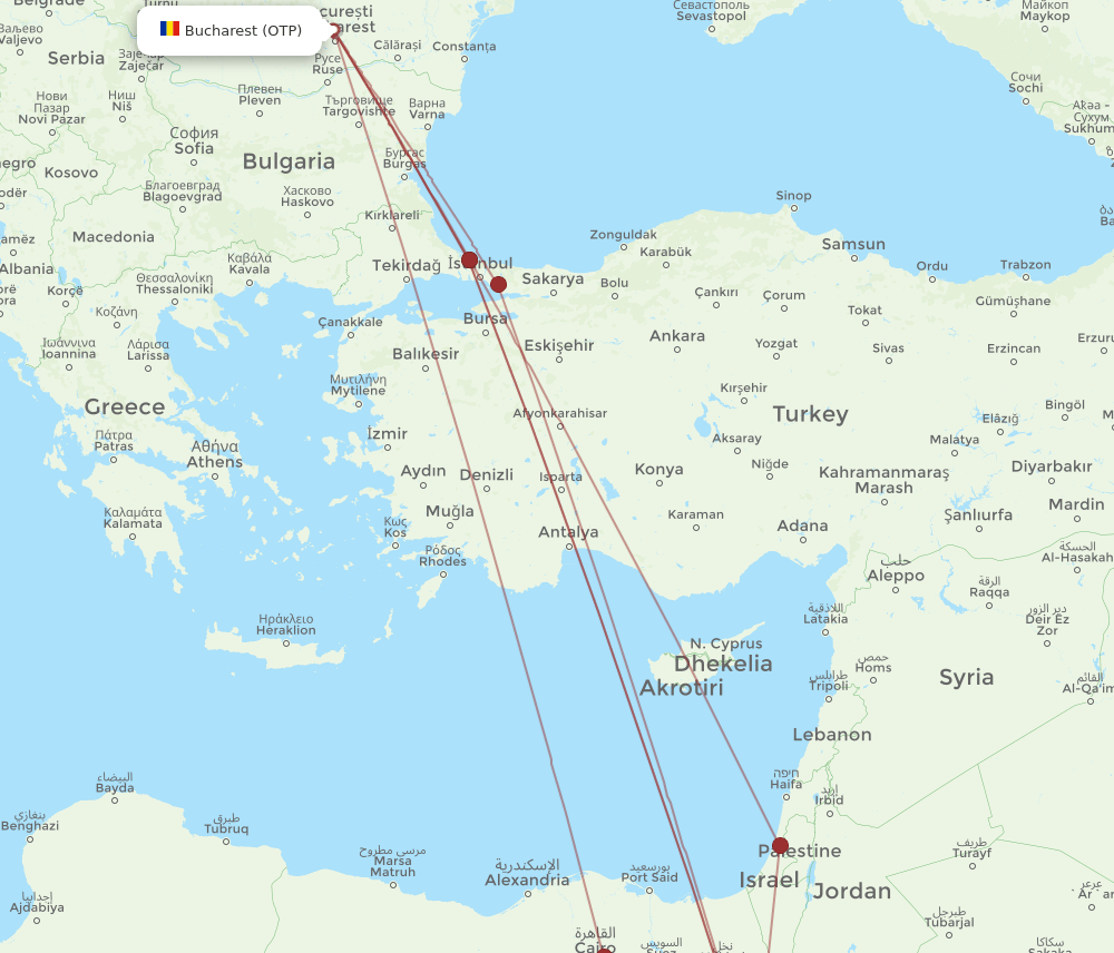 SSH-OTP flight routes