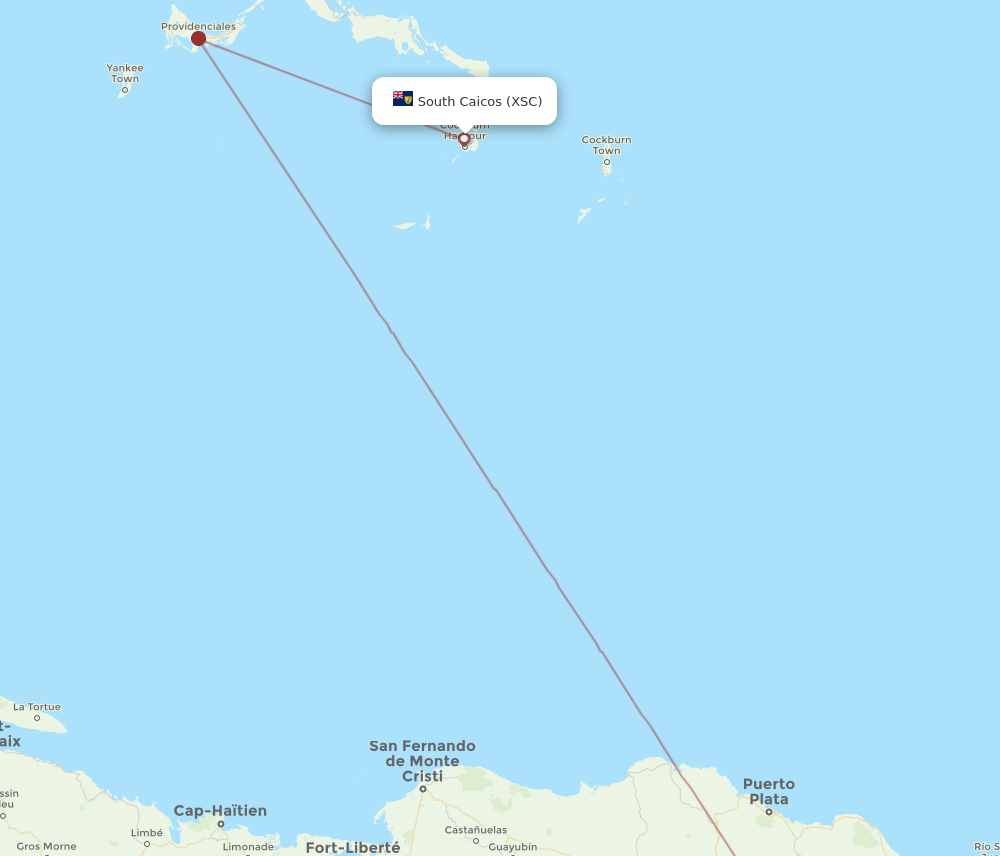 STI-XSC flight routes