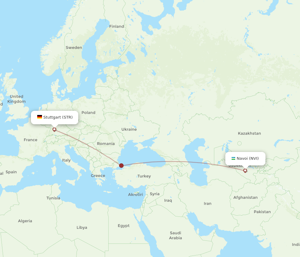 STR-NVI flight routes