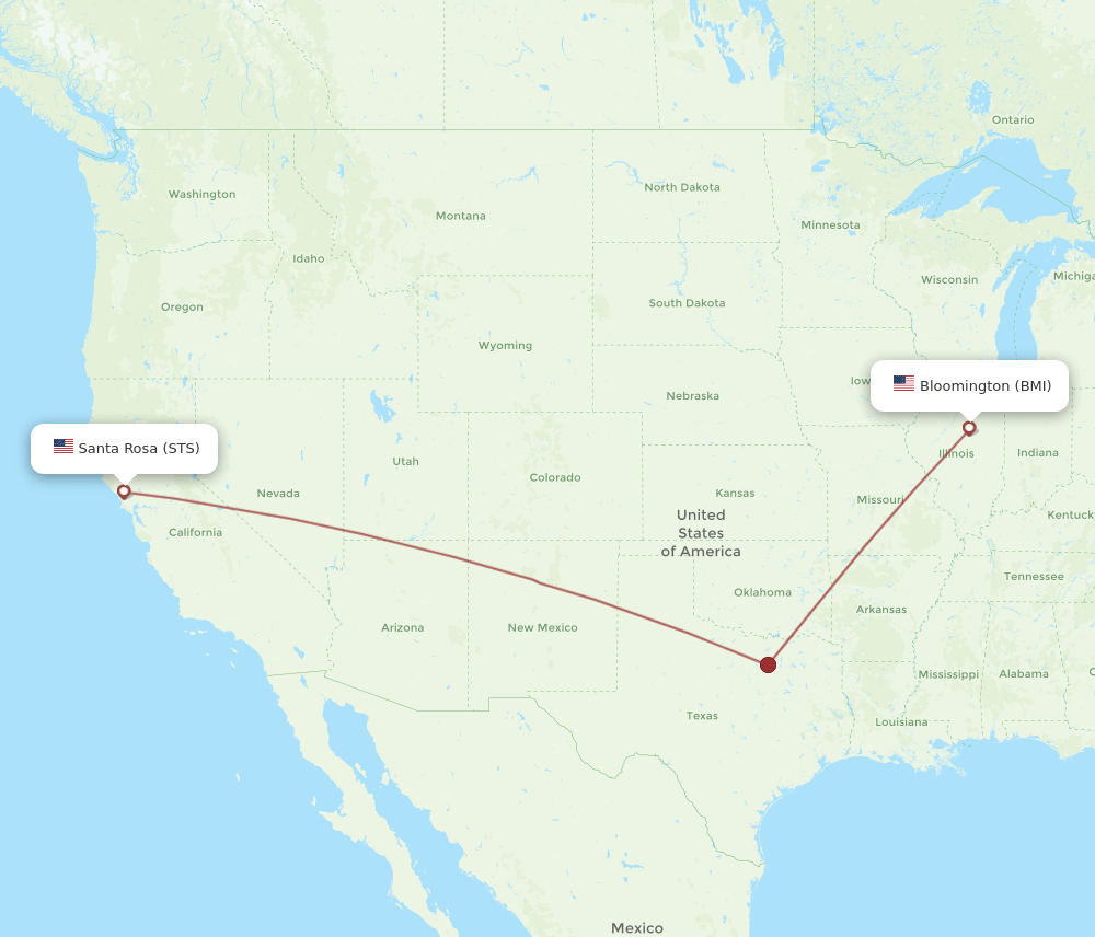 STS-BMI flight routes