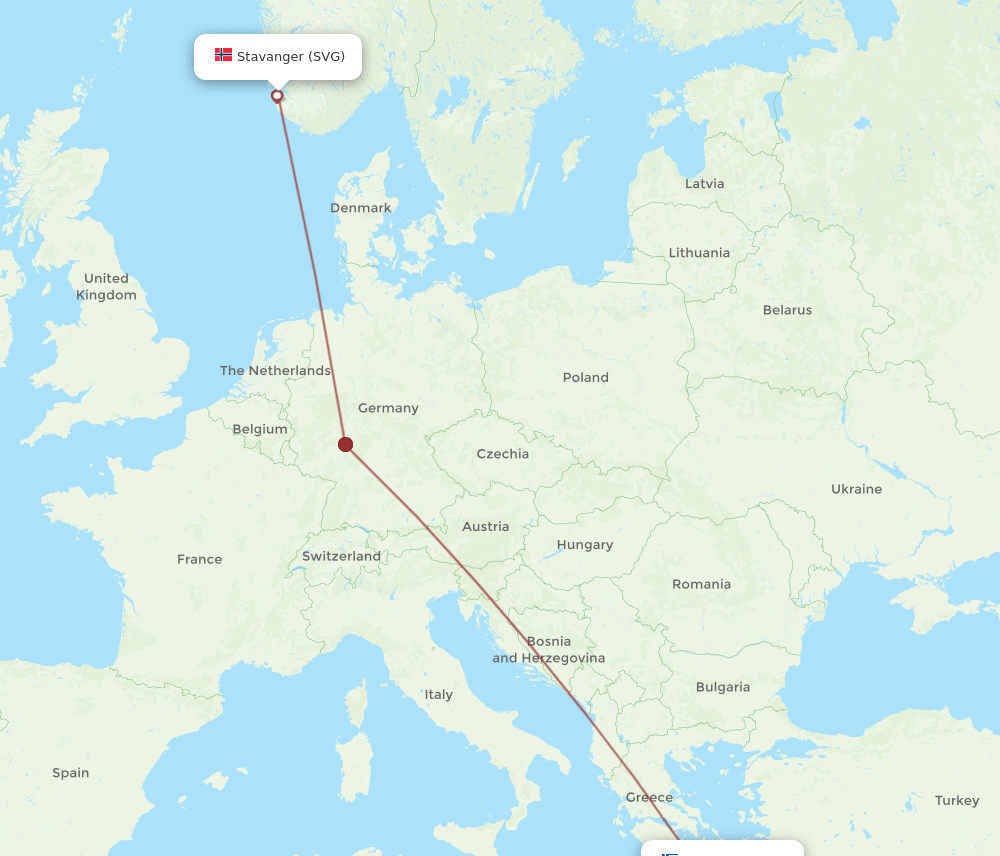 SVG-HER flight routes