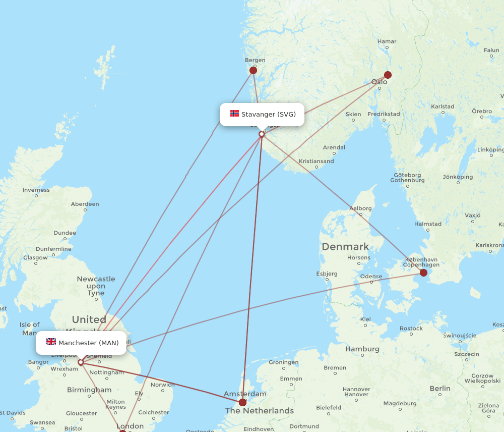 SVG-MAN flight routes