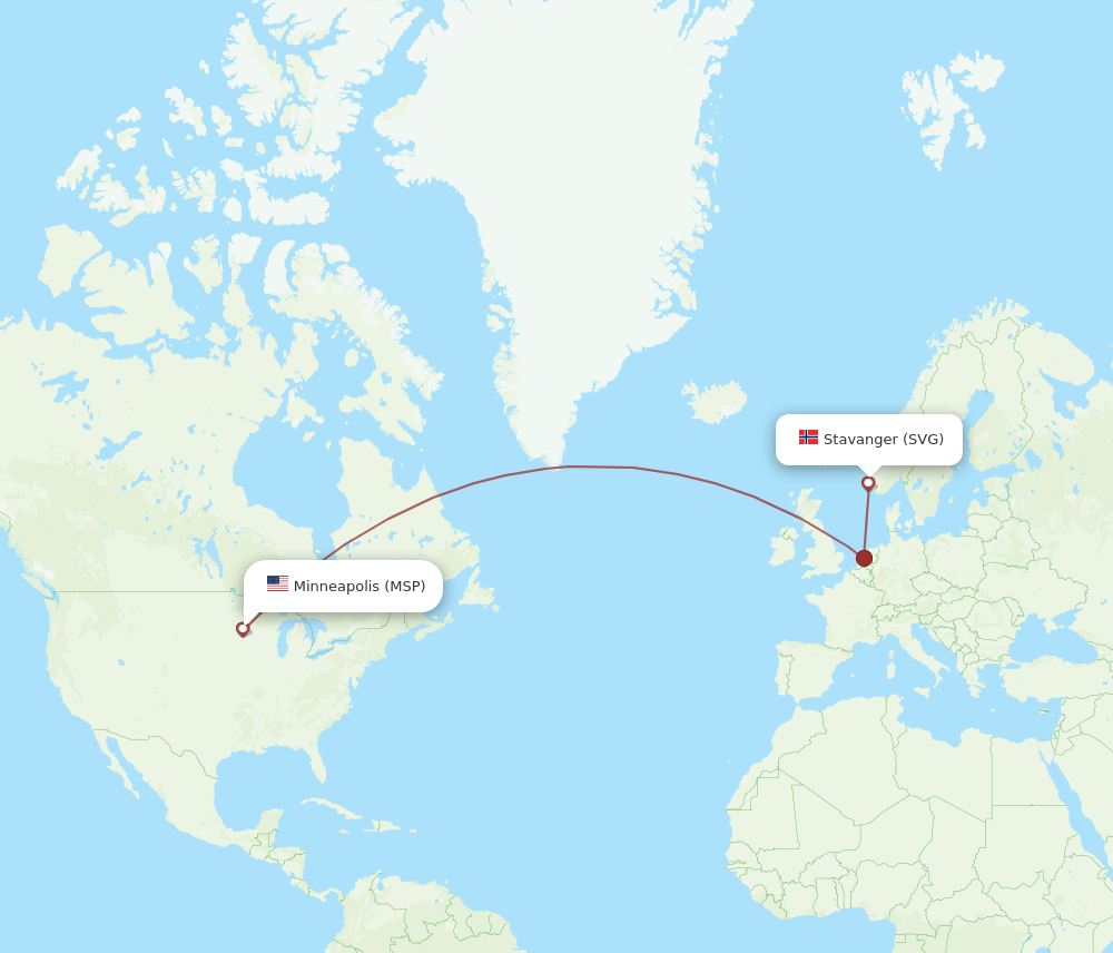 SVG-MSP flight routes