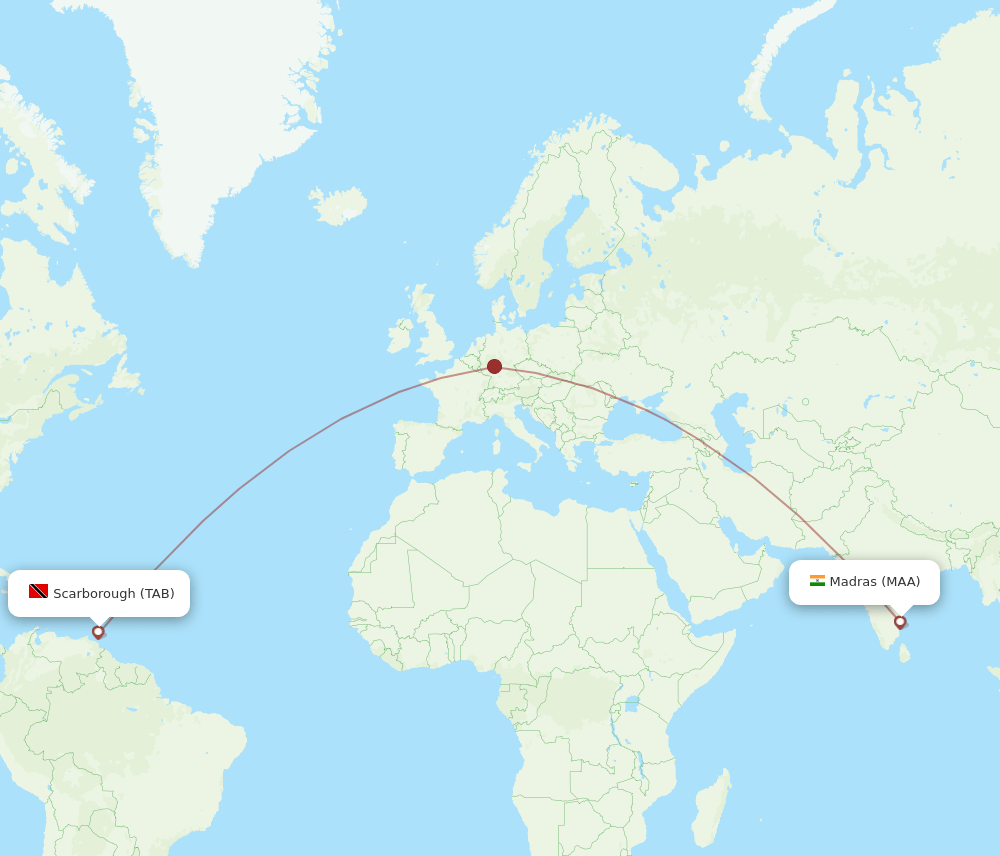 TAB-MAA flight routes