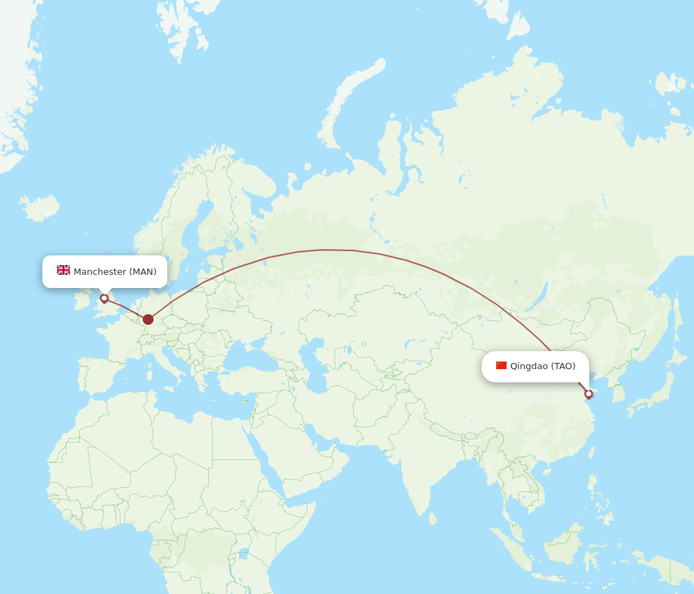 TAO-MAN flight routes