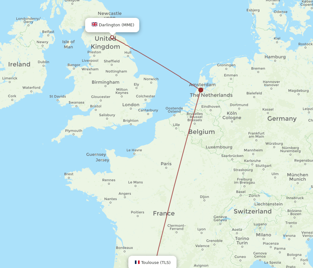 TLS-MME flight routes