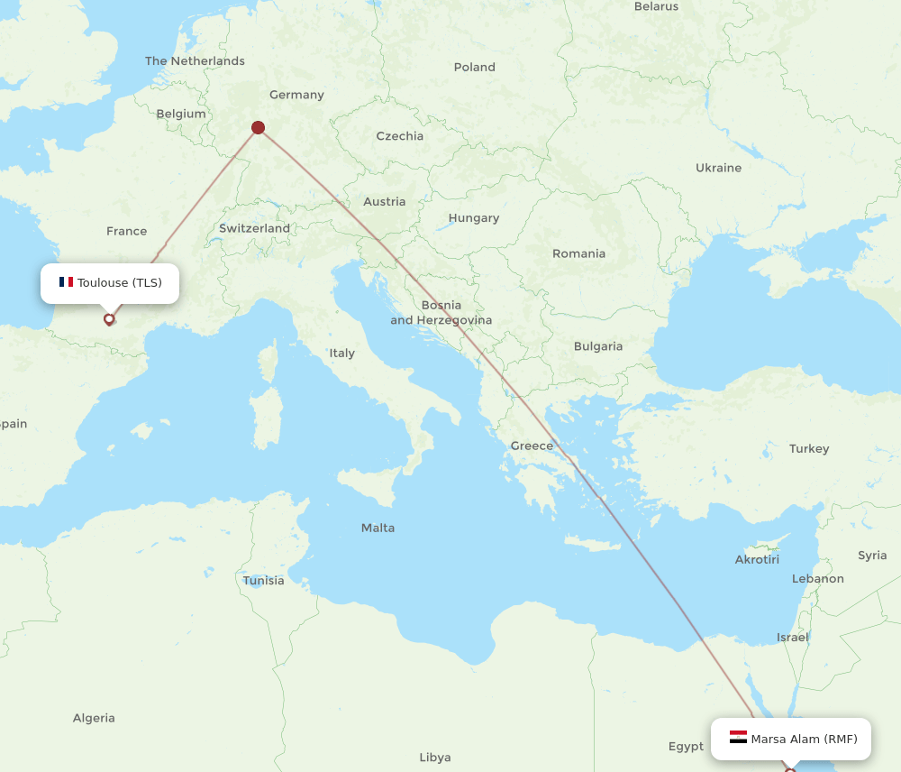 TLS-RMF flight routes
