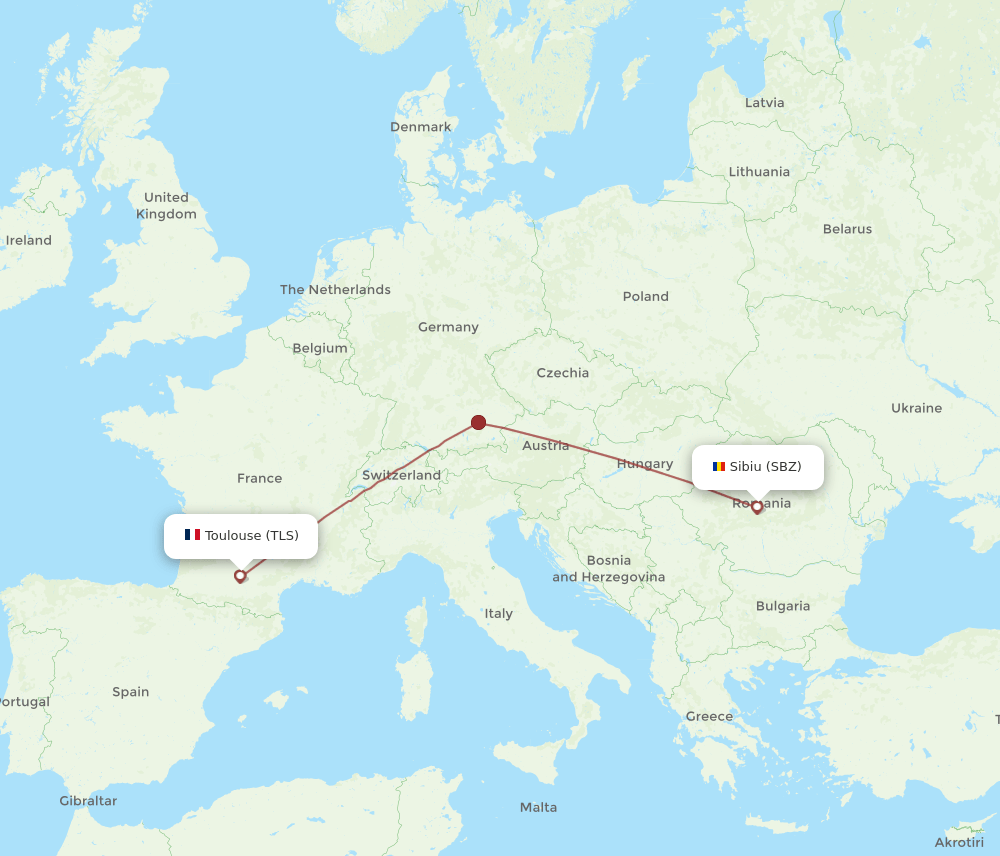 TLS-SBZ flight routes