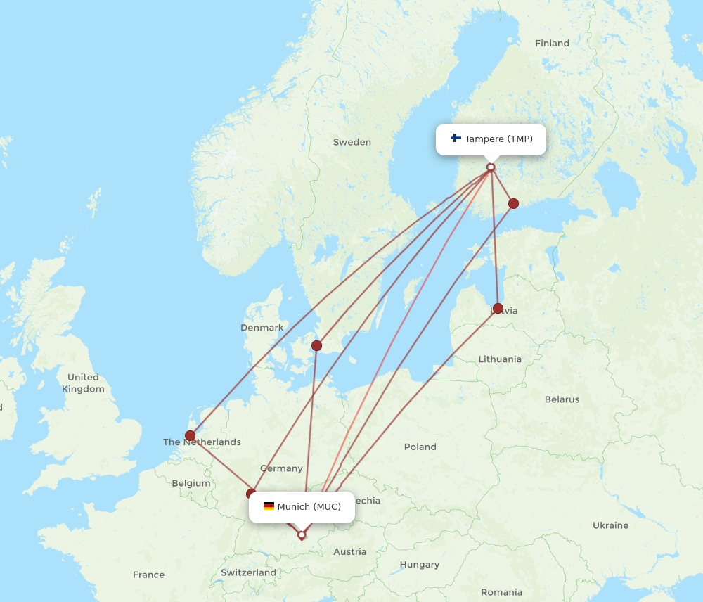 TMP-MUC flight routes