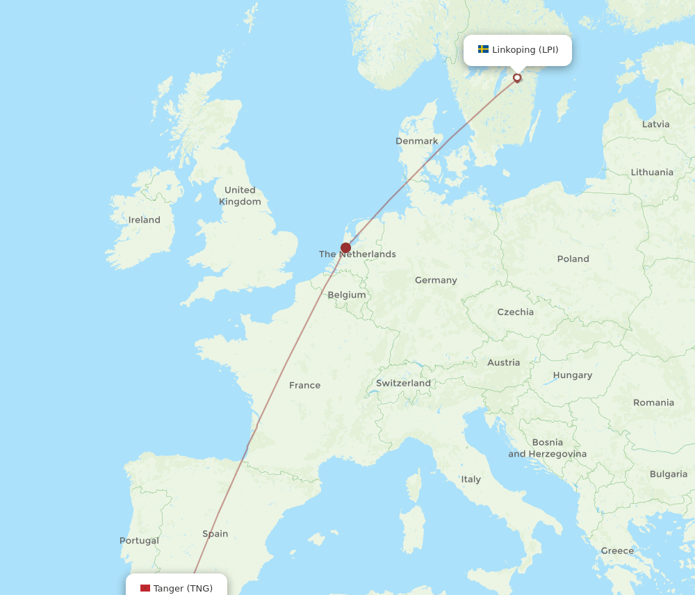 TNG-LPI flight routes