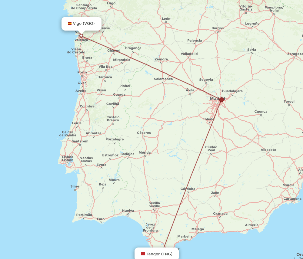 TNG-VGO flight routes