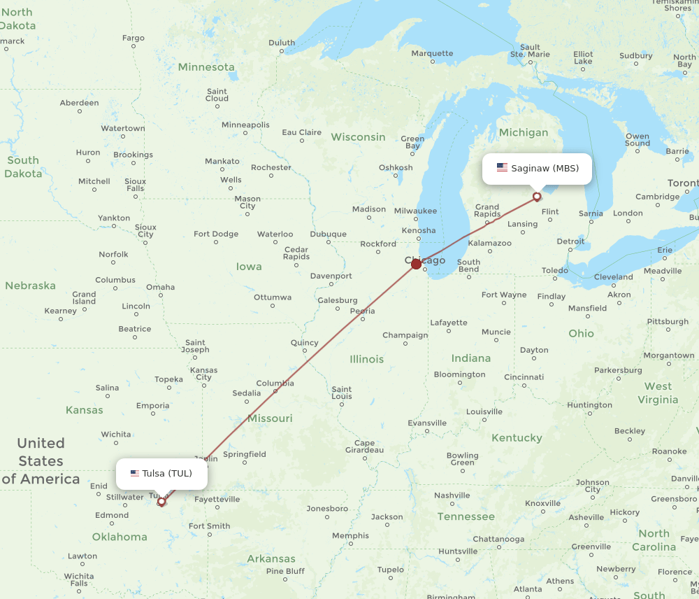 Flights From Tulsa To Saginaw TUL To MBS Flight Routes flights-from-tulsa-to-saginaw-tul-to-mbs-flight-routes