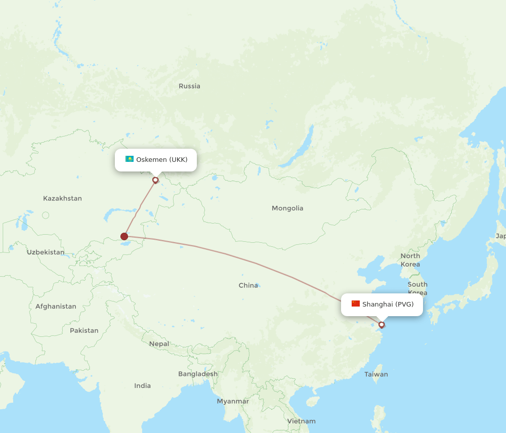 all-flight-routes-from-ust-kamenogorsk-to-shanghai-ukk-to-pvg-flight
