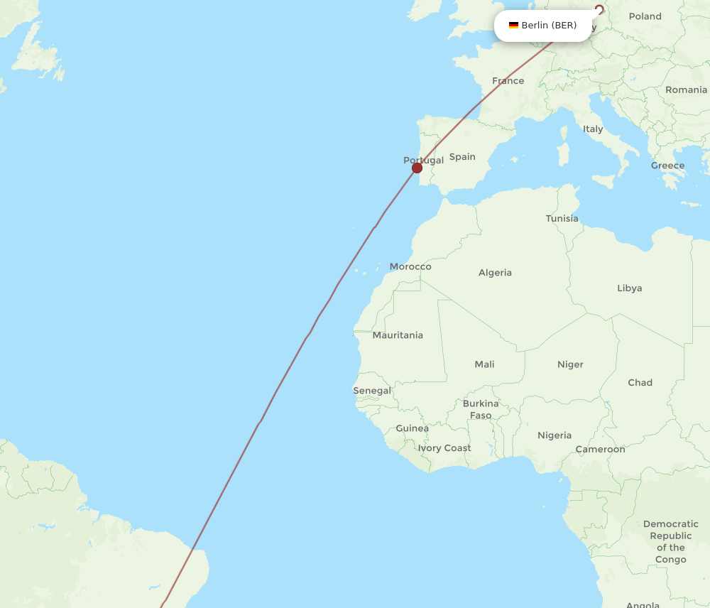 VCP-BER flight routes