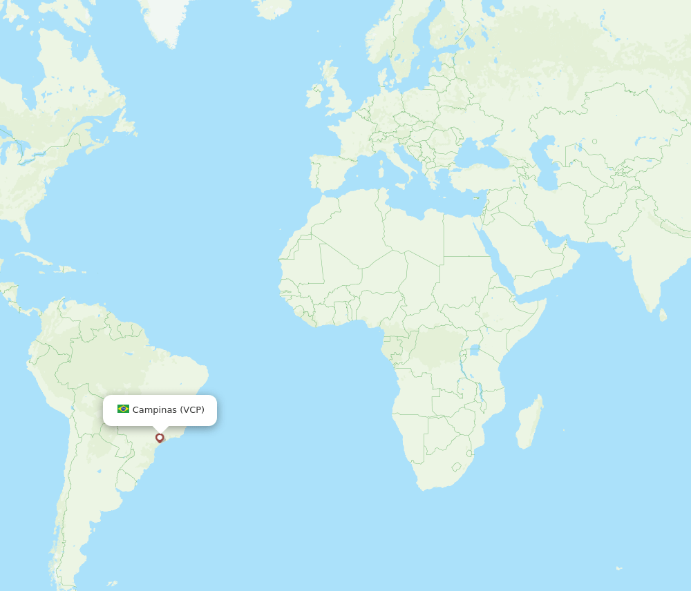 Campinas - Apui route map and flight paths