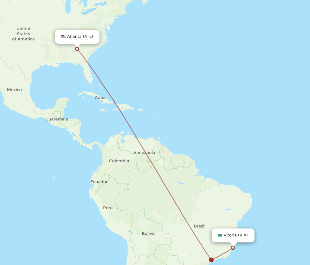 VIX-ATL flight routes
