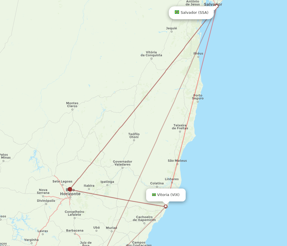 VIX-SSA flight routes