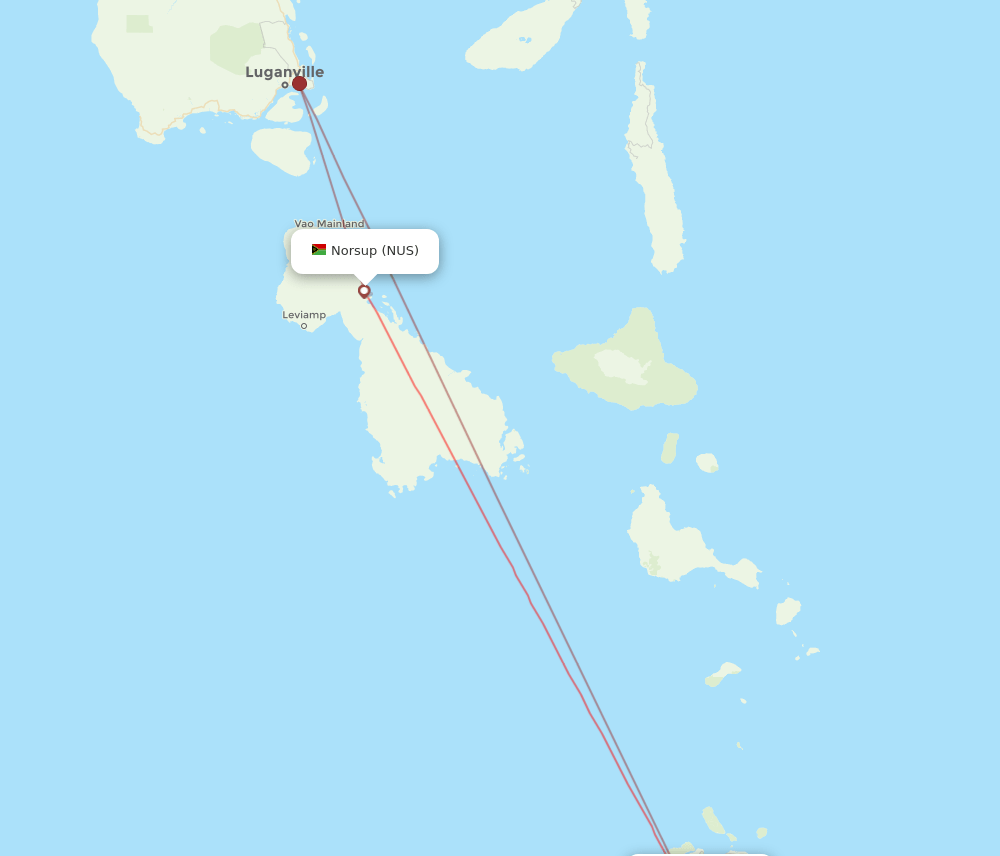 VLI-NUS flight routes