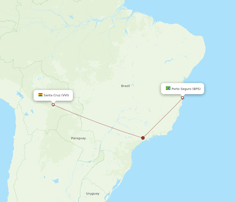VVI-BPS flight routes
