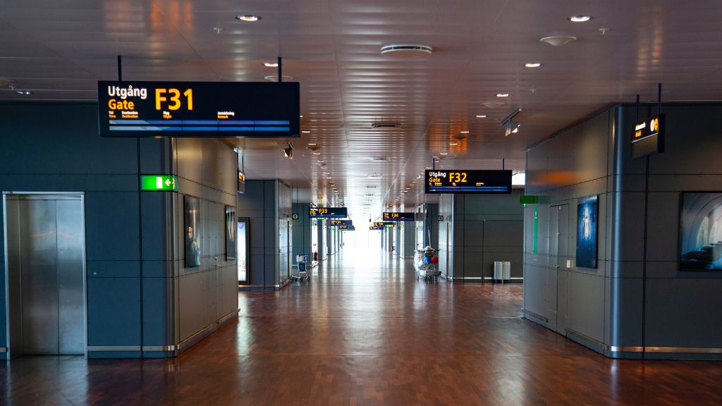 busiest airports in sweden
