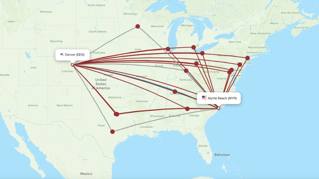 updated routes and flight schedules